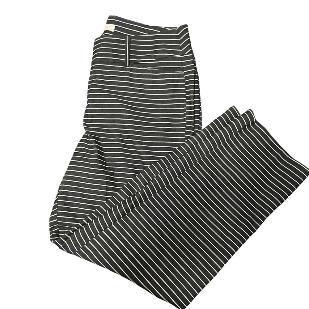 LOFT Striped Capri Work Pant Slacks- Julie- Size 6